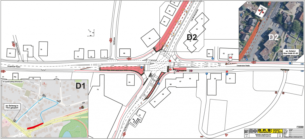 Baustelle Osnabrücker Str